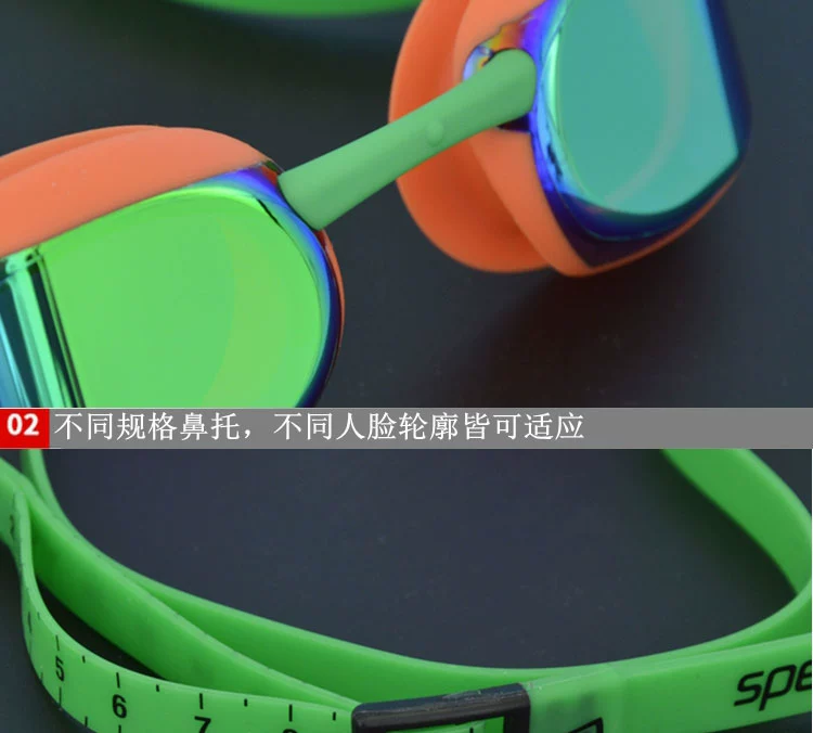 Kính bơi tốc độ / tốc độ tốc độ f3 kính bơi kính da cá mập Kính râm phản quang - Goggles kính bơi view