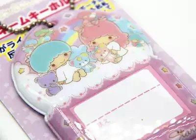 Japan sanrio sanrio double star fairy baby name brand listed book bag card reflective material two models