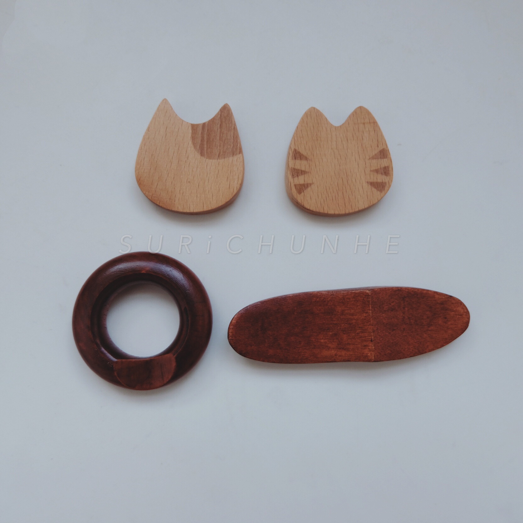 Suri Spring and Japanese-style wooden chopsticks holder table chopsticks fork spoon holder chopsticks holder