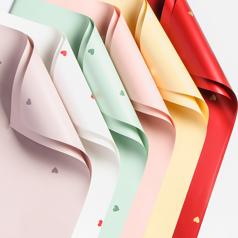 Flowers Loving Wrapping Paper Flower Shop Floral Packaging Material Paper Rose Bouquet Garnish