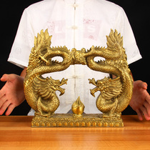 Bronze bear the worlds fishing bear copper bear ornaments