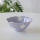 Purple Blossom Bowl (с небольшой ложкой нержавеющей стали с упаковкой и погрузкой)