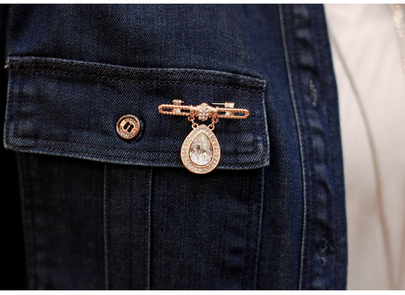 Broche femme MBOX en cristal autrichien - Ref 1187468 Image 18