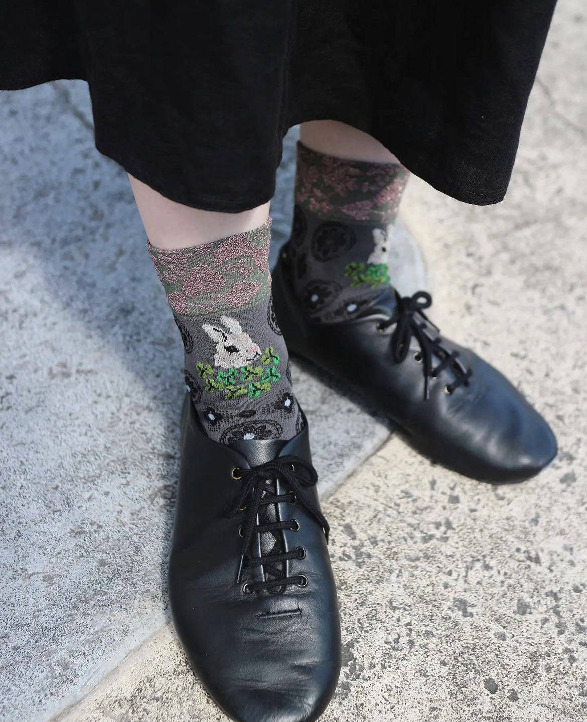 Domestic spot boots under the house limited women's long socks made in Japan Christmas series 2022