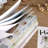 Круглосуточный магазин, книга с наклейками, милый женский журнал, наклейка, английский, планировщик