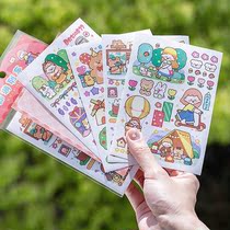 Lacquer lacquered ring Journey and paper Handbooks Stickler Whisper characters High face value Net Red hand account material collage suit