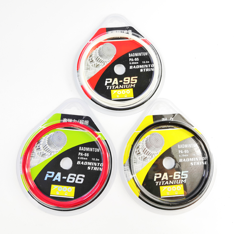 Buy 3 strips of 1 Feather Racket Line High Elastic Mesh Route PA-95 65660 resistant to beat Paola high