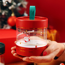 Christmas New Pine Transparent Apple Box Christmas Eve Gift Apple Box Creative Little Gift Gift Box Apple Box