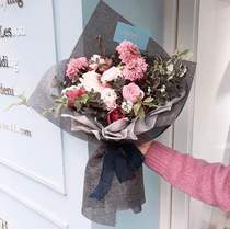 Flowers Wrapping Paper Material Natural Hemp Cloth Bag Flowers Paper Flower Shop Floral Bouquet Packaging Material Gift Packaging Supplies