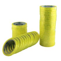 Transparent Adhesive Tape Bouquet Packaging Material Floral Flower Shop Bag Flowers Students Office Tape Rubberized Fabric Closure Fine Adhesive Tape