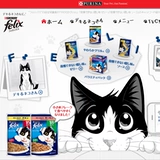 Оригинальная импортная японская кошачья пищевая продукция Can Can Purina Felix Kitten становится прекрасной кошкой свежие мясо, мокрые мокрые продукты 50 г
