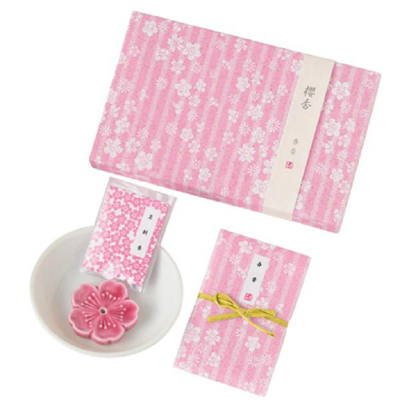 Japan Made in Original Imported Kyoto Fragrant Flowers with Fragrant Flowers and Paper Wrap Cherry GIFT BOX GIFT