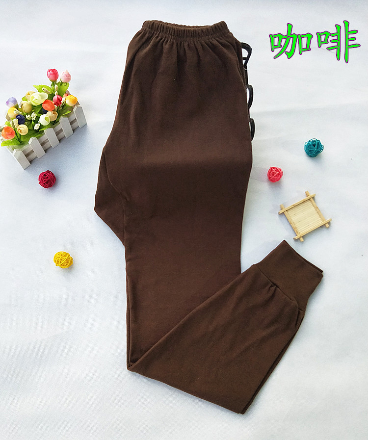 2 mảnh Quần lót cotton nam cổ điển Quần ấm Quần cotton Mùa thu Quần đơn Quần cotton Quần Quần quần legging cao cấp