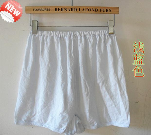 4 túi của nam giới và phụ nữ mô hình trung niên và trung niên đồ lót cotton boxers lỏng tăng chất béo bốn góc cotton đồ lót