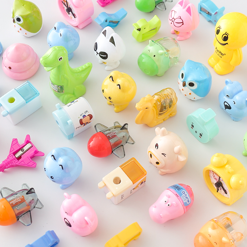 Cartoon pencil sharpener pencil sharpener pencil sharpener primary school students pencil sharpener sketch children's school supplies stationery wholesale