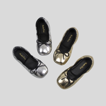 Girls Princess Shoes 2024 New Egg Roll Casual Ballet Dance Shoes Soft Sole Versatile Peas Shoes Childrens Single Shoes Women
