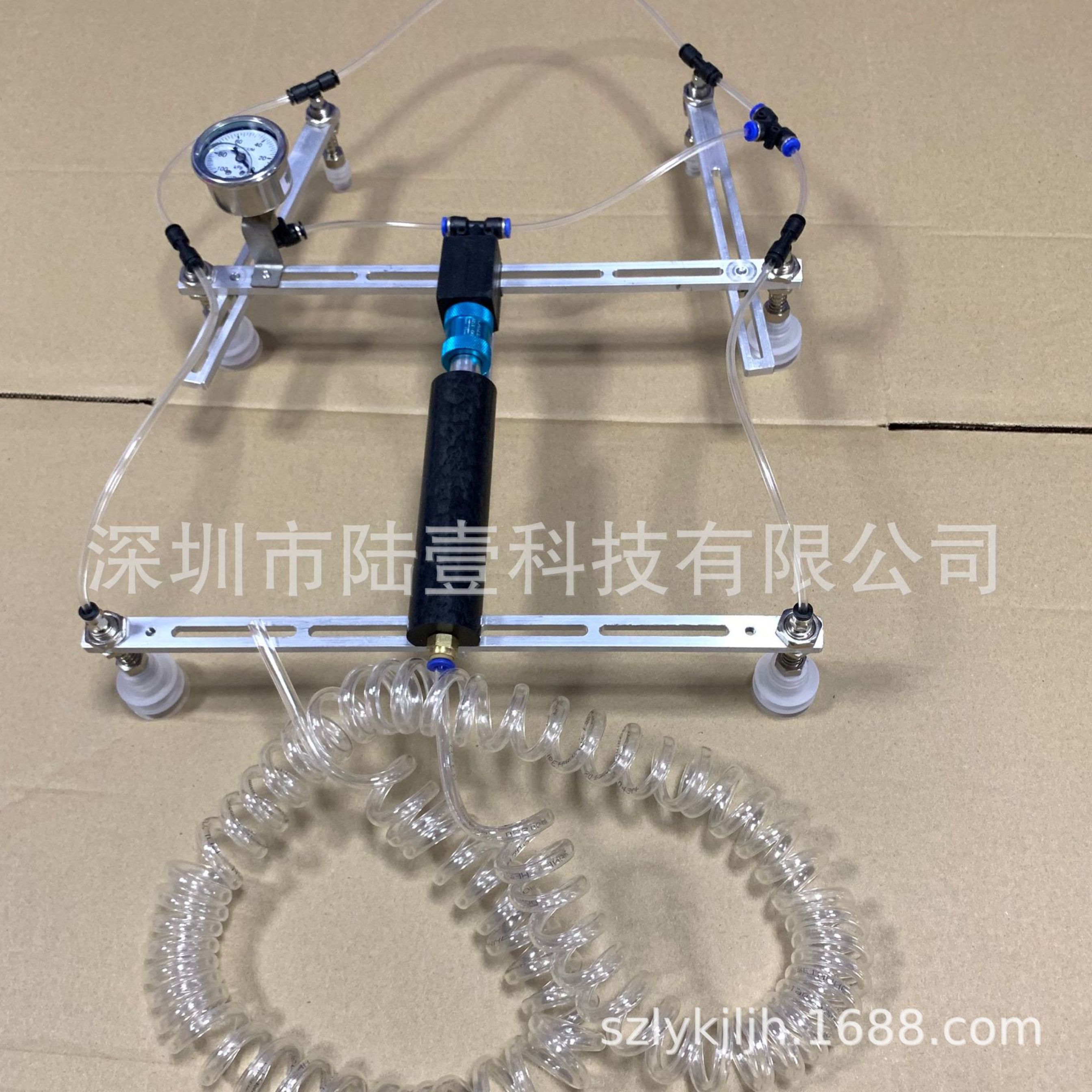 Luyi 32 inch pneumatic LCD screen suction cup active vacuum suction cup 32 inch LCD screen pneumatic suction cup adsorption PCB