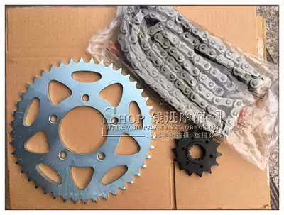 Jiayu motorcycle BN Blue Baolong small yellow dragon BJ300GS Hurricane 302 size sprocket chain Large sprocket set chain