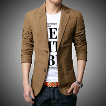 Spring and Autumn New Xiao Xiao Suite Mens Costume Business Leisure Super Han Size Mens Large Cotton