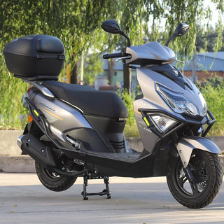 新款豪爵AFR125CC摩托车国四电喷男女通用外卖省油燃油助力摩托车