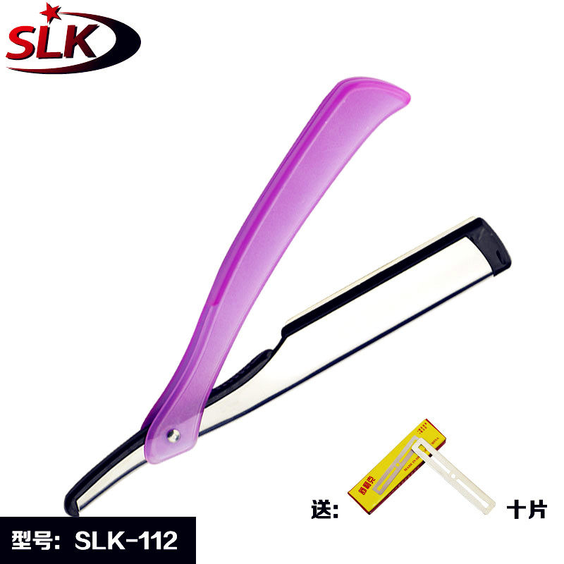 Shulick shaved hooves shaved razor hand haircut Razor Razor Scraping Face Raised Eyebrow Woman Shave Knife shave with 10 blades