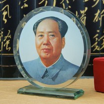 Chairman Mao like crystal ornaments Mao Zedong office desktop home furnishings craft jewelry wedding gifts