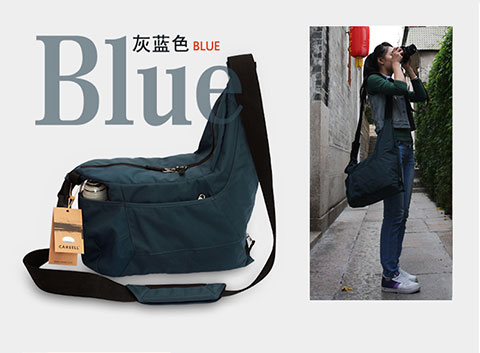 Ka Ruier C2028 nhẹ túi không thấm nước camera SLR vi đơn túi máy ảnh vai giải trí chéo và nam giới và phụ nữ chuyên nghiệp - Phụ kiện máy ảnh kỹ thuật số balo national geographic
