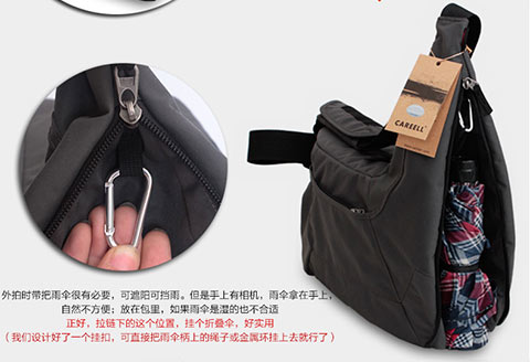 Ka Ruier C2028 nhẹ túi không thấm nước camera SLR vi đơn túi máy ảnh vai giải trí chéo và nam giới và phụ nữ chuyên nghiệp - Phụ kiện máy ảnh kỹ thuật số balo national geographic
