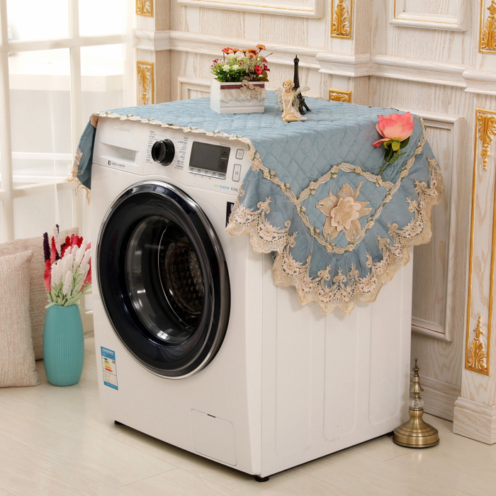 Washing machine lace cover towels Full automatic tumble washing machine cover Washing machine cover Washing machine cover towel
