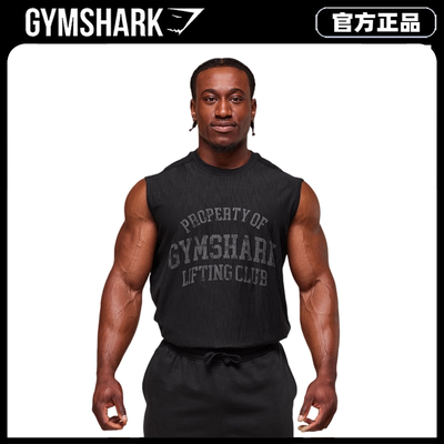 Gymshark Lifting Club Sports vest, sleeveless T-shirt, men's retro loose weightlifting fitness training