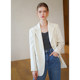 Xu Moxi Yunmi White Loose Small Suit Jacket Women's Spring New Temperament Korean Commuting Professional Suit