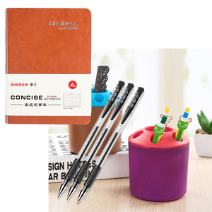 A6本子+笔筒+3支中性笔