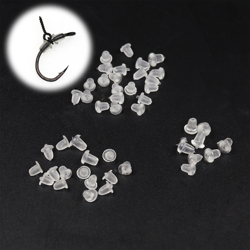 Eurostyle Bank Fishing Small Accessories Pellet Type Bait Floating bait Eurostyle fishing group Small accessories Silicone Stopper Bean 20 grain per pack