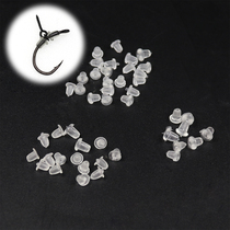 Eurostyle Bank Fishing Small Accessories Pellet Type Bait Floating bait Eurostyle fishing group Small accessories Silicone Stopper Bean 20 grain per pack