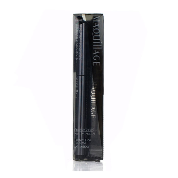 专柜正品 资生堂心机彩妆至美眼线液笔(防水型)BK999 0.4ml