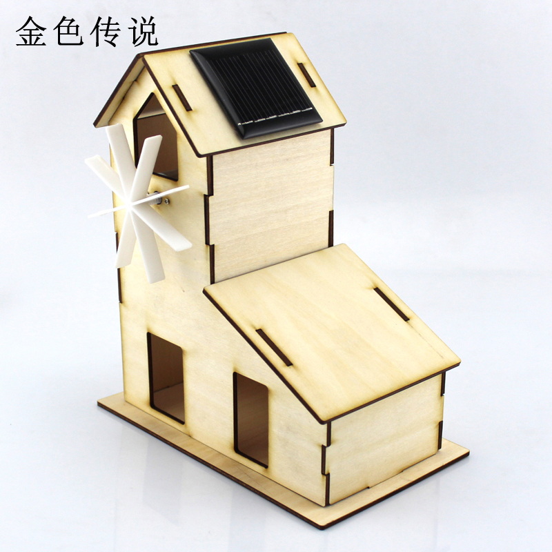 Có thể sơn Năng Lượng Mặt Trời Cabin Số 1 DIY Mô Hình Tĩnh Lắp Ráp Cabin Đồ Chơi Khoa Học Mô Hình Thí Nghiệm bán mô hình tĩnh