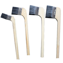 Curved handle paint brush Long handle paint brush brush brush industrial brush Black hair paint brush does not lose hair 