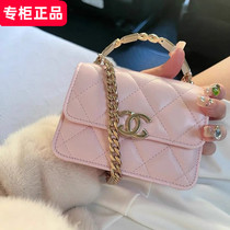 French light luxury IT BAG small fragrance bag for women 2024 new small waste bag genuine leather mini lipstick bag pet bag