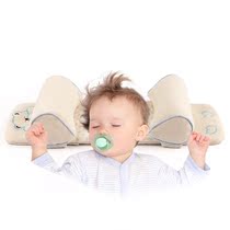 0-1-2-3 years old baby stereotyped autumn and winter pillow Newborn corrected partial head buckwheat pillow Baby adjustable pillow