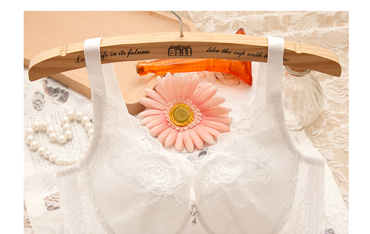 Mùa hè không có áo ngực xốp phần mỏng siêu mỏng C cỡ lớn chất béo mm ngực lớn tập hợp đồ lót phụ nữ điều chỉnh áo ngực rút dây