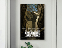 Poster New York metaphor deconstructs New York 2008