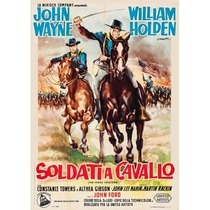The Horse Soldiers 1959 John Ford John Wayne poster