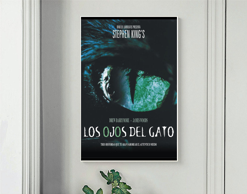 Cat eye looks at man Cats EYE 1985 special price