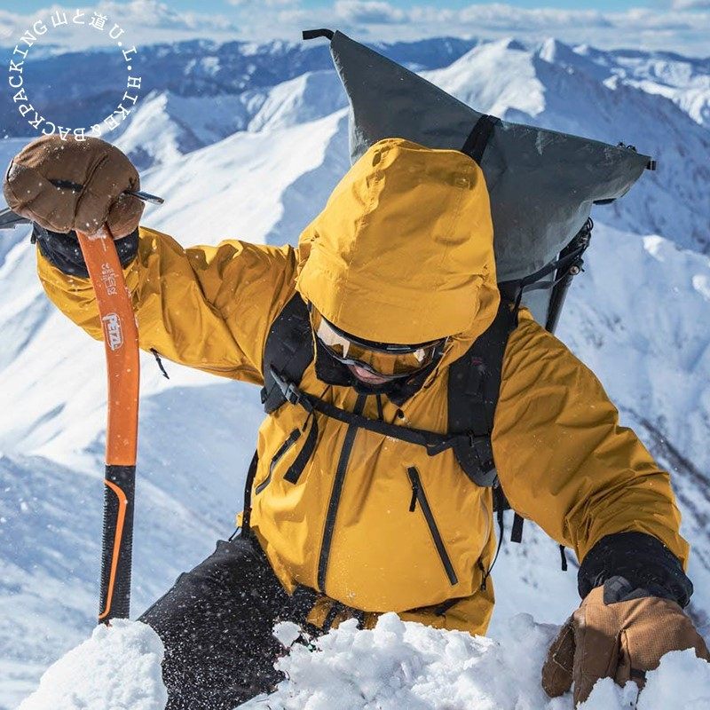 山と道 All weather 苦しく Alpha Jacket グレーシャーホワイト