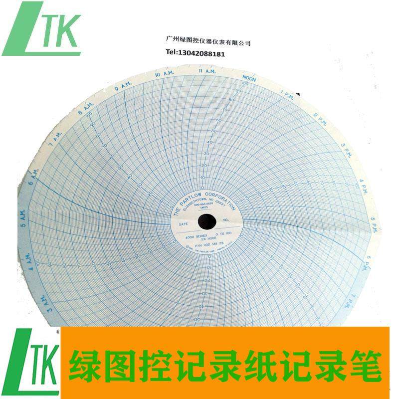 PARTLOW Temperature Circular Dial Record Paper 002-138-02 0-100 002-138-25 New Products