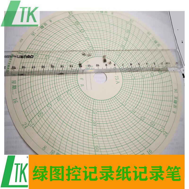 Current Jam 600A Current Round Chart Recording Paper 0-75A Factory Mine Team Disc Paper 0-100A Chart Paper