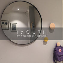 IYOUTH Дания импортировала aytm в скандинавском минималистском индустриальном стиле современное зеркало для ванной комнаты настенное круглое зеркало для макияжа