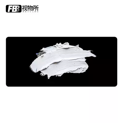 FBB visual objects oil painting simple mouse pad oversized lock side office desktop pad game Black ins Wind