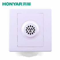 Promotion Hon Goose Switch Socket 86 Type Sound And Light Control Induction Delay Switch Can Control LED energy-saving lamp