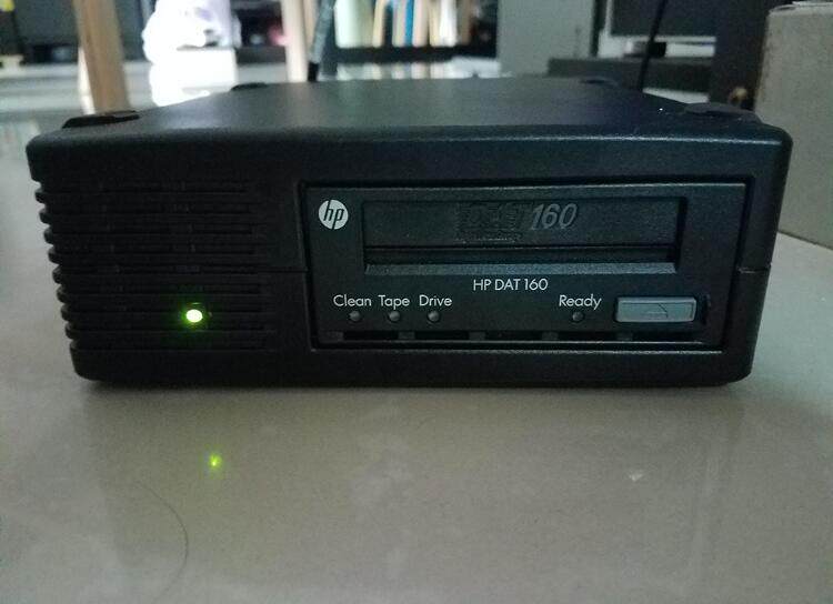 HP Q1581AQ1581B DAT160 160GB DDS-6 USB external tape machine with test report